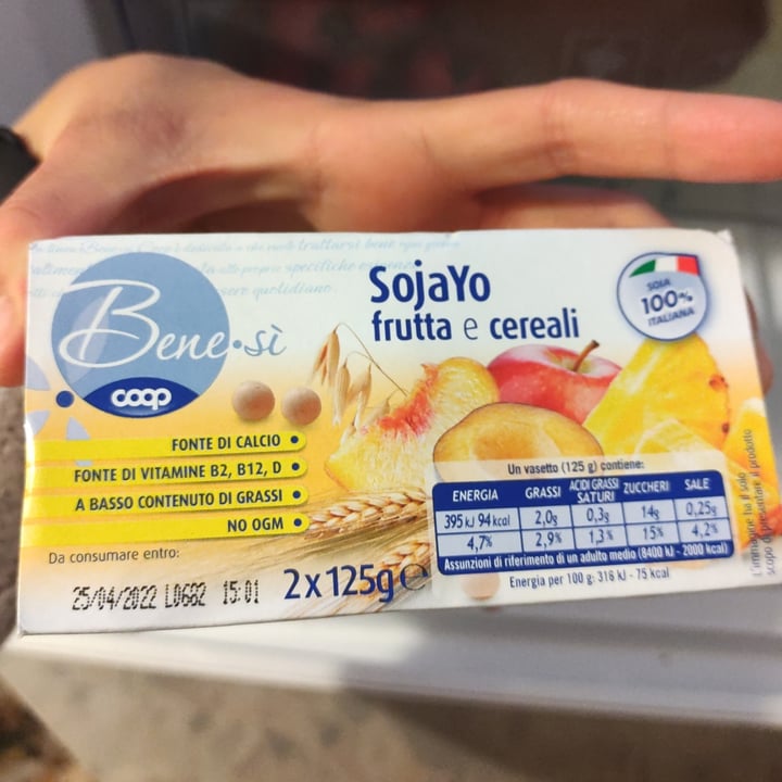 photo of Bene.Si coop soyajo frutta e cereali shared by @simona31 on  01 Apr 2022 - review