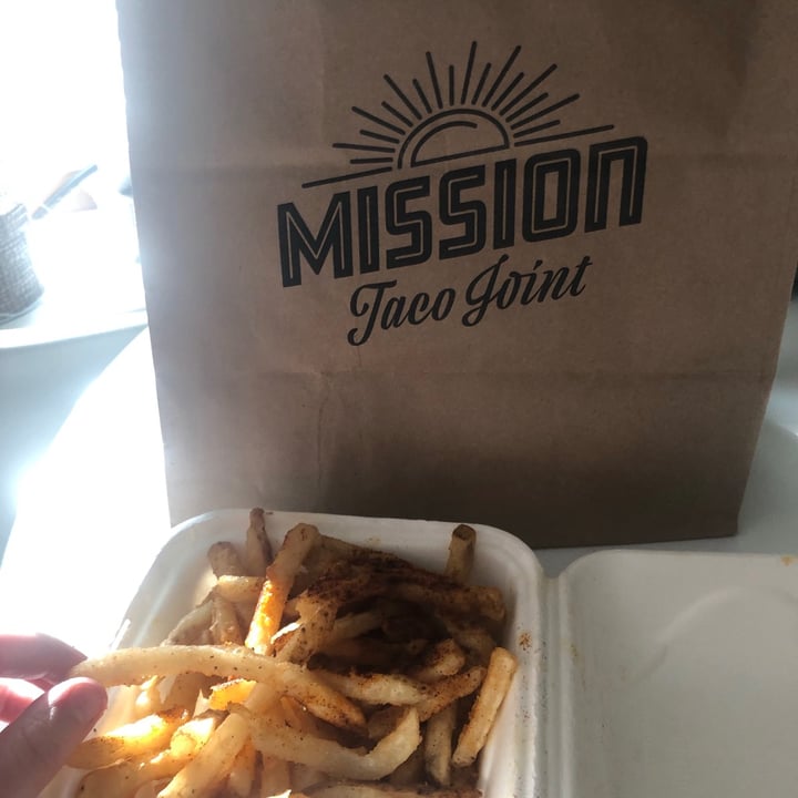 photo of Session Taco - Central West End Chile Crusted Potato Fries shared by @jordynweiss on  08 Jul 2020 - review