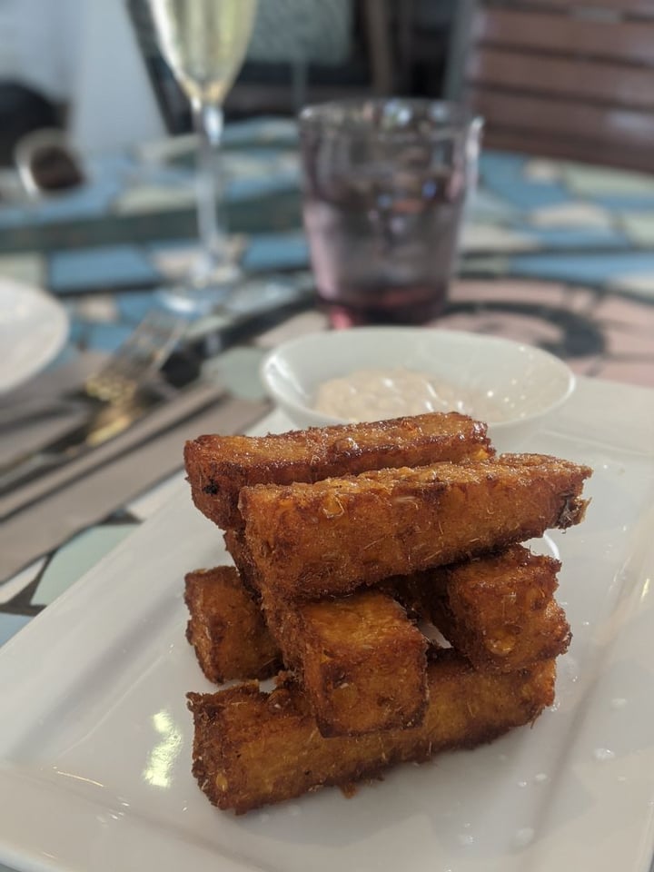 photo of Original Sin Mediterranean Restaurant Lemongrass Corn Fritters shared by @harsha on  17 Feb 2020 - review