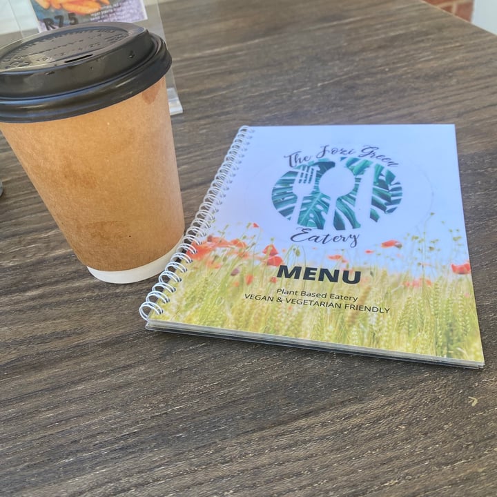photo of The Jozi Green Eatery Almond Milk   Cappuccino shared by @herbivorousimogen on  27 Apr 2021 - review