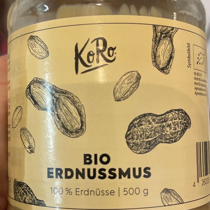 photo of Koro Bio Erdnussmus shared by @vegmom75 on  25 Feb 2022 - review