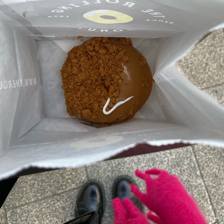 review photo of The rolling donut Donut Vegan Al Lotus shared by @sssofissofisofi on 29 Nov 2021 - review