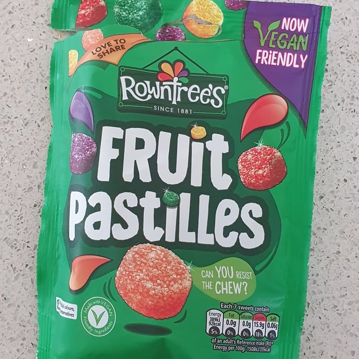 photo of Rowntree's Fruit Pastilles shared by @aaronjooste on  21 Aug 2021 - review