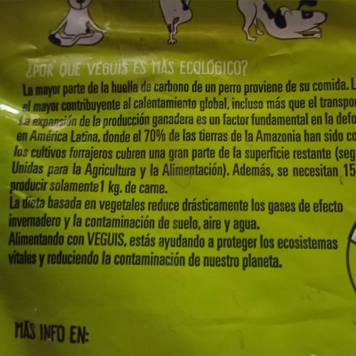 review photo of Veguis Alimento para perro Veguis shared by @julamusica on 14 Oct 2022 - review