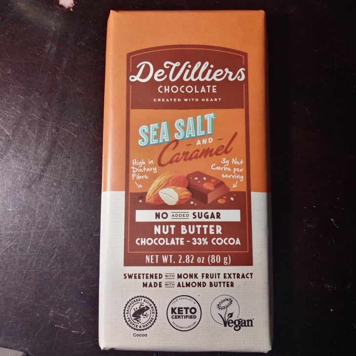 photo of De Villiers Chocolate Sea Salt & Caramel shared by @laurenbettyd on  16 Oct 2021 - review