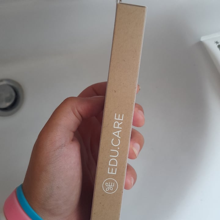 review photo of Educare Bamboo Toothbrush shared by @cotolettaaaaa on 17 Aug 2022 - review