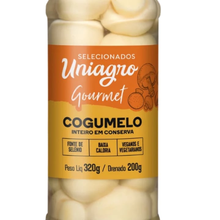 review photo of Uniagro cogumelos inteiros em conserva shared by @dbdincao on 22 May 2022 - review