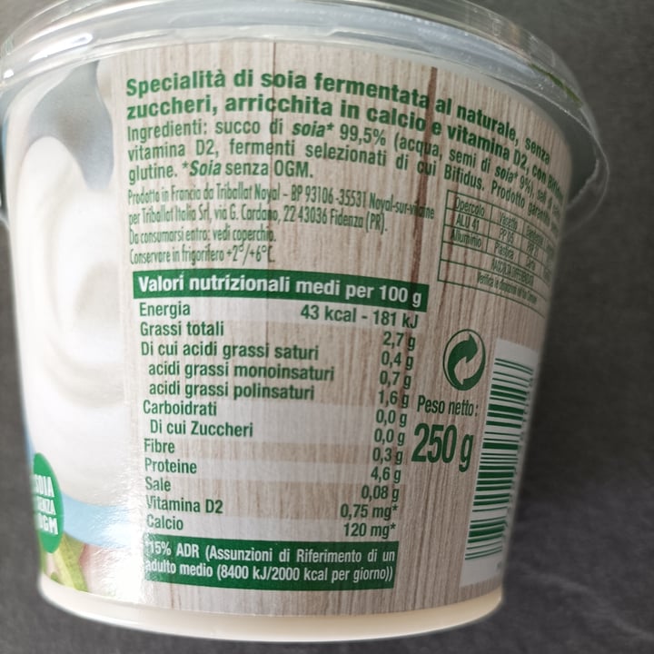 review photo of Sojasun Bifidus Bianco Senza Zuccheri Aggiunti shared by @antea on 08 Apr 2022 - review