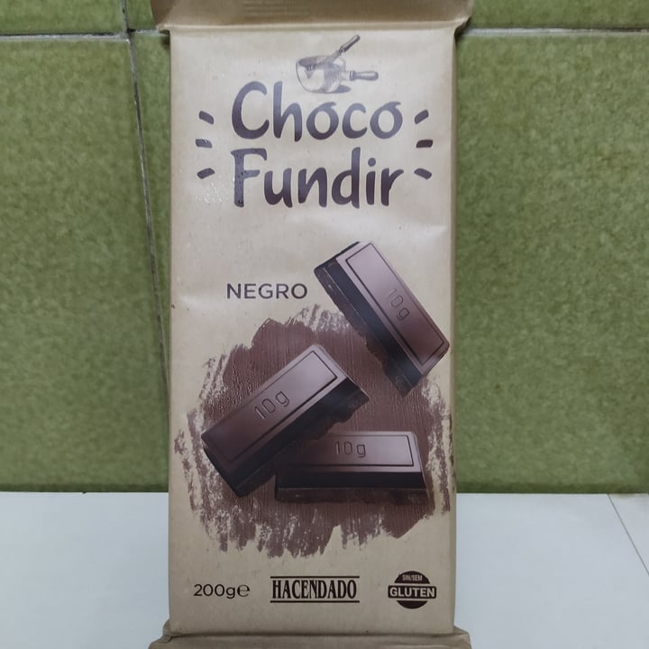 photo of Hacendado Choco Fundir shared by @ditovegan on  20 Dec 2021 - review