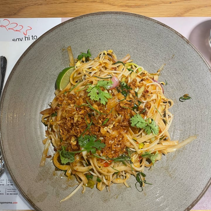 photo of Wagamama vegan pad thai shared by @thekalaharivegan on  12 Oct 2022 - review