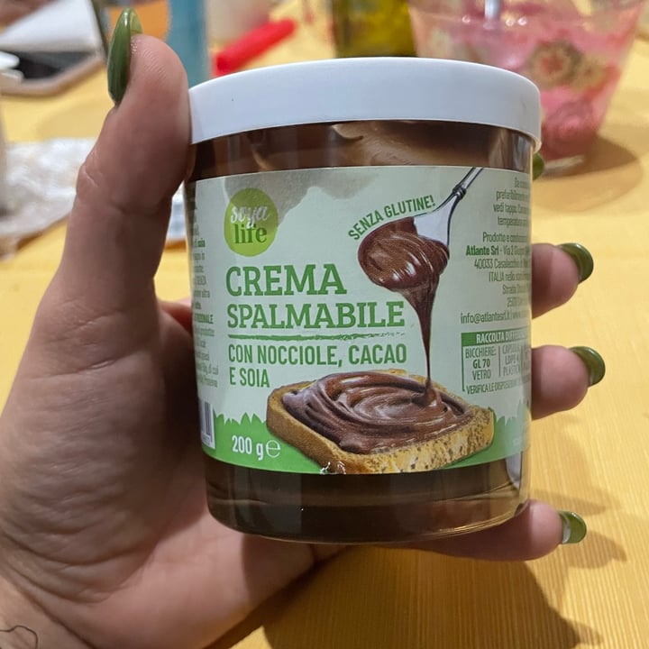 photo of Soya life Crema spalmabile con Nocciole, Cacao e Soia shared by @nadiste on  27 Nov 2022 - review