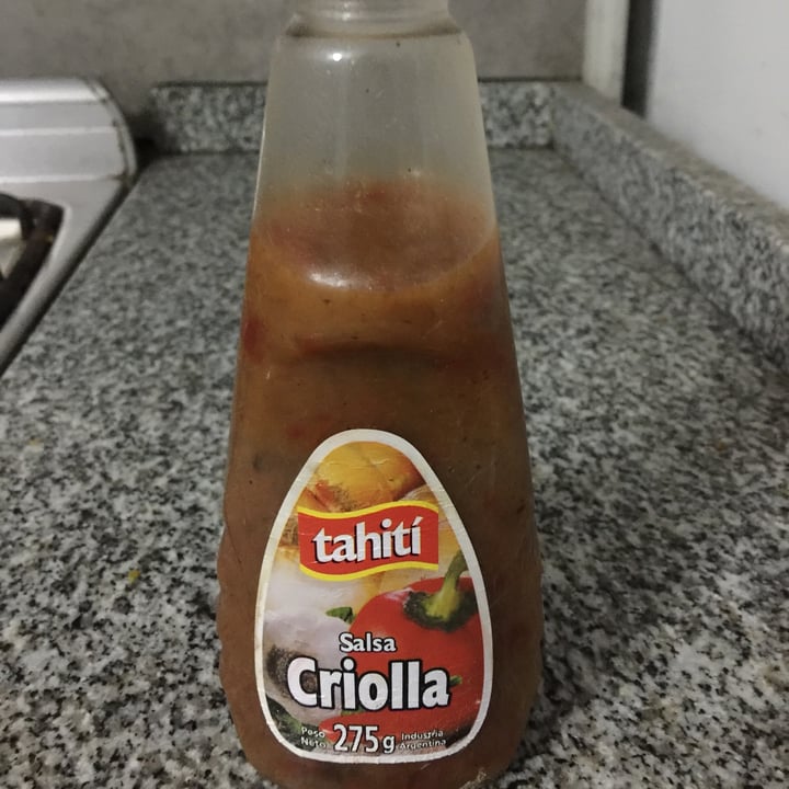 photo of Tahití Tahití Salsa Criolla shared by @marzonicolas on  10 Sep 2021 - review