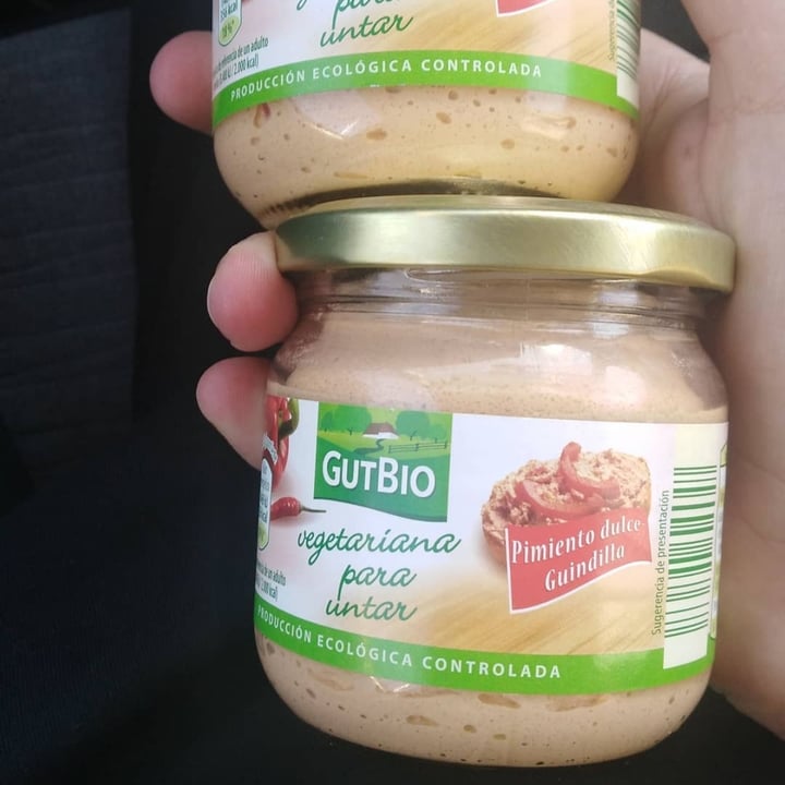 photo of GutBio Paté de Pimiento Dulce Guindilla shared by @marcco on  09 Aug 2020 - review