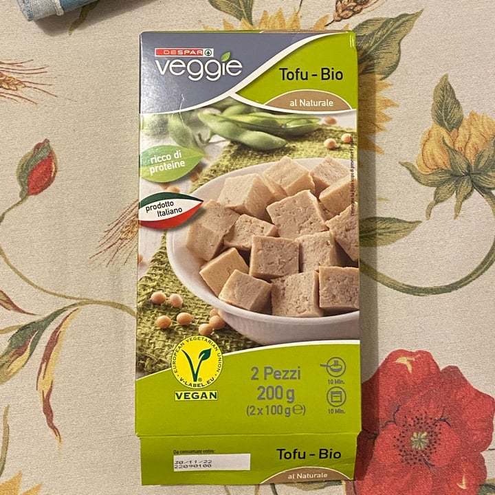 photo of Despar Veggie Tofu Al Naturale shared by @ciotolinaa on  29 Sep 2022 - review