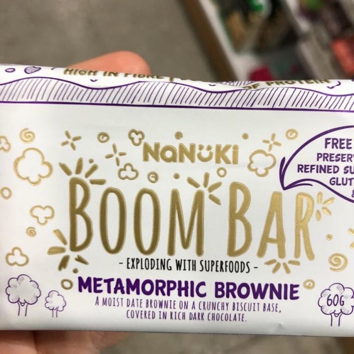 photo of Nanuki Boom Bar Metamorphic Brownie shared by @jenmitchell on  10 Nov 2020 - review