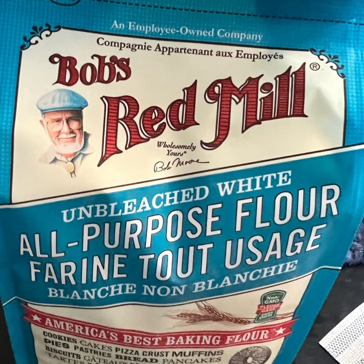 photo of Bob's Red Mill Unbleached White All Purpose Flour shared by @veganmika on  04 May 2022 - review