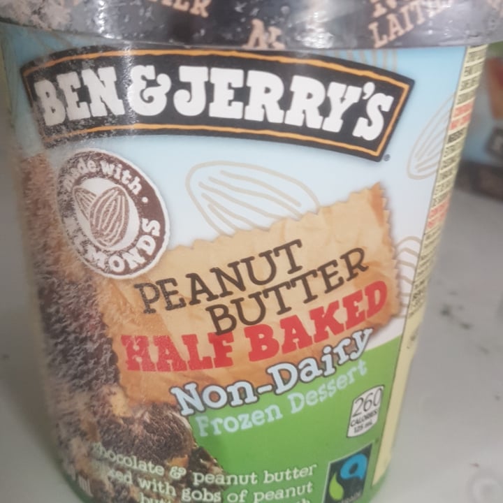 photo of Ben & Jerry's Peanut Butter Half Baked Non-Dairy Frozen Dessert shared by @heatherlydss on  30 Jun 2021 - review