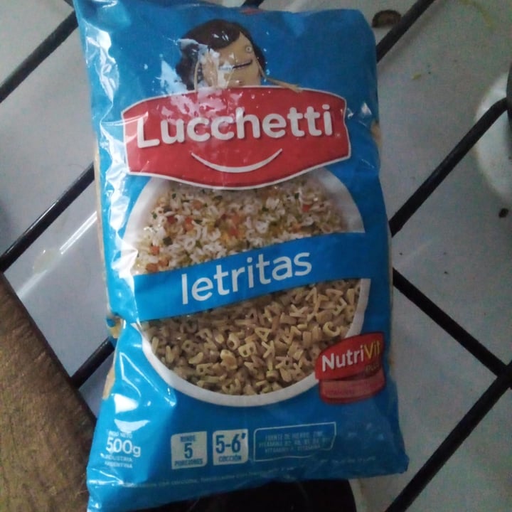 photo of Lucchetti Fideos Letritas shared by @pedromiguelgallardo on  16 Sep 2022 - review