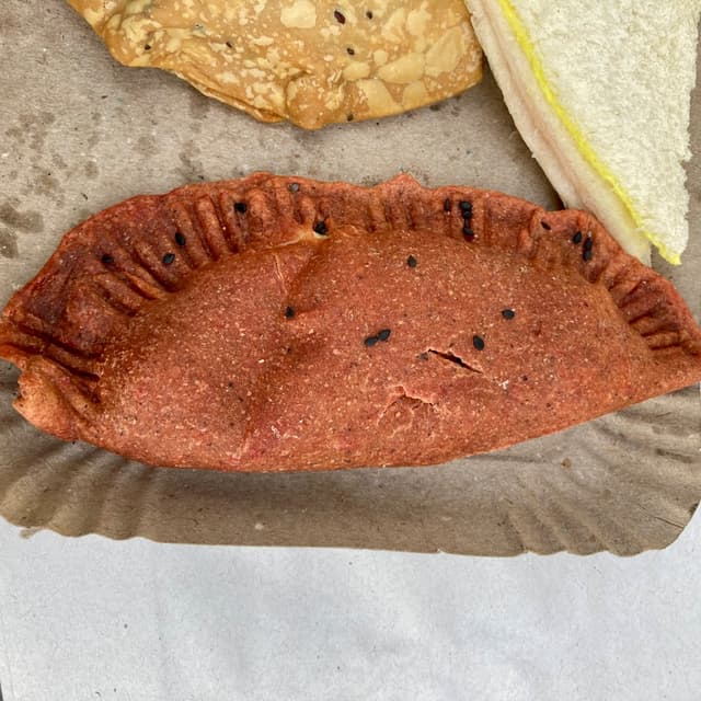 Photo of the dish “Empanada Vegana De Jamon Y Queso”