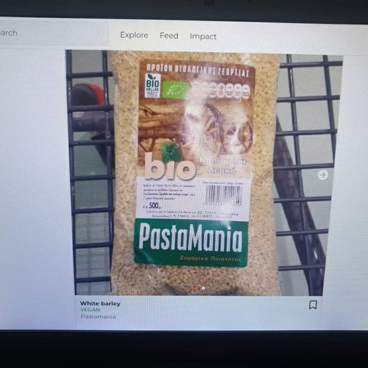 photo of Pastamania White barley shared by @sofia-anne on  21 Mar 2022 - review