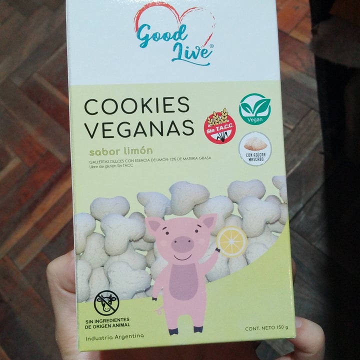 photo of Good live Cookies Sabor Limón shared by @milavgan on  03 May 2022 - review