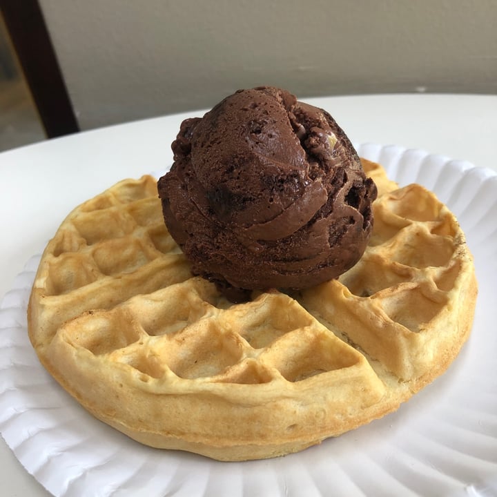 photo of Kristen's Kick-Ass Ice Cream Newlands Vegan Waffle shared by @mothercitymatt on  18 Oct 2022 - review