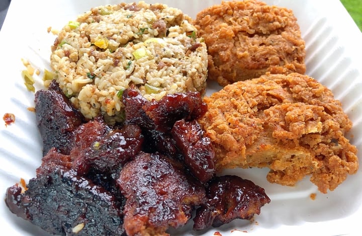 review photo of Dirty Lettuce Vegan Fried Chicken shared by @ratedvfood on 06 Aug 2020 - review