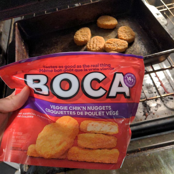 photo of BOCA Chik'n nuggets shared by @maxoverdrive on  14 Apr 2022 - review