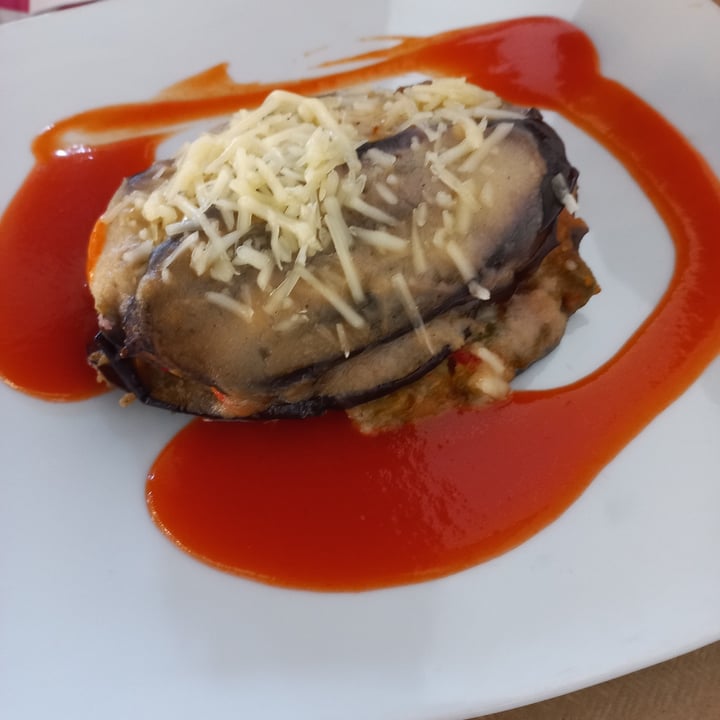 photo of Mandrágora Restaurante Vegano/Vegetariano Berenjena al horno shared by @ixb on  16 Apr 2022 - review