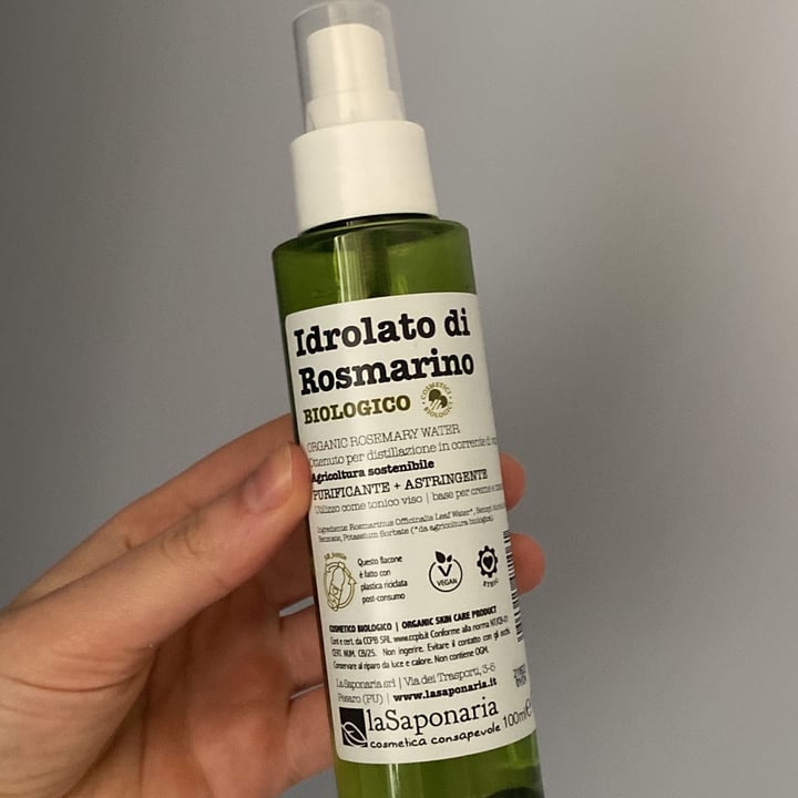 review photo of La Saponaria Idrolato di Rosmarino Bio shared by @giorgiaclem on 27 Mar 2022 - review