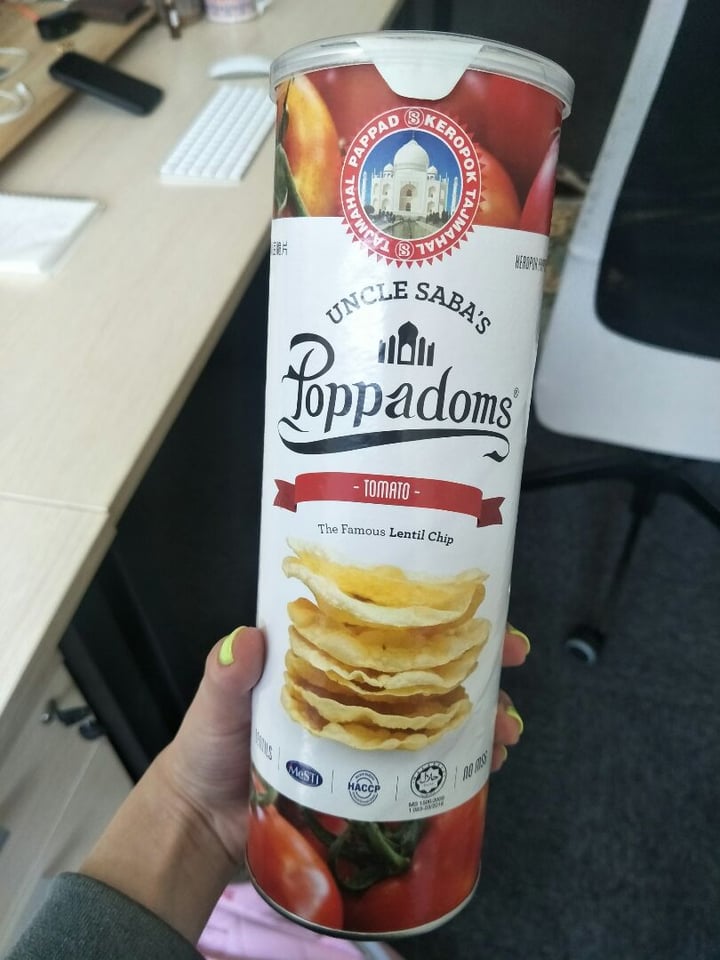 photo of Uncle Saba's Poppadoms Tomato Poppadoms shared by @lou on  03 Dec 2019 - review