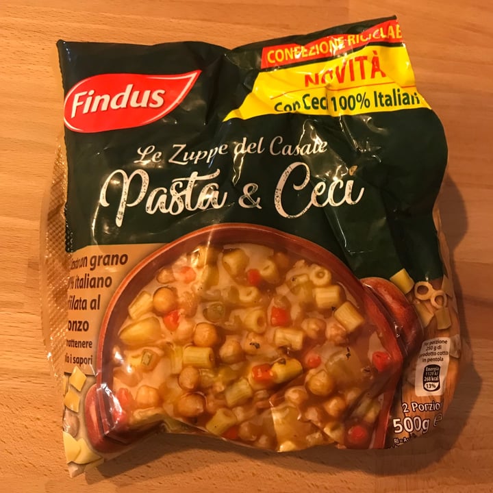 photo of Findus Le Zuppe del Casale. Pasta e ceci shared by @manulela13 on  27 Mar 2022 - review