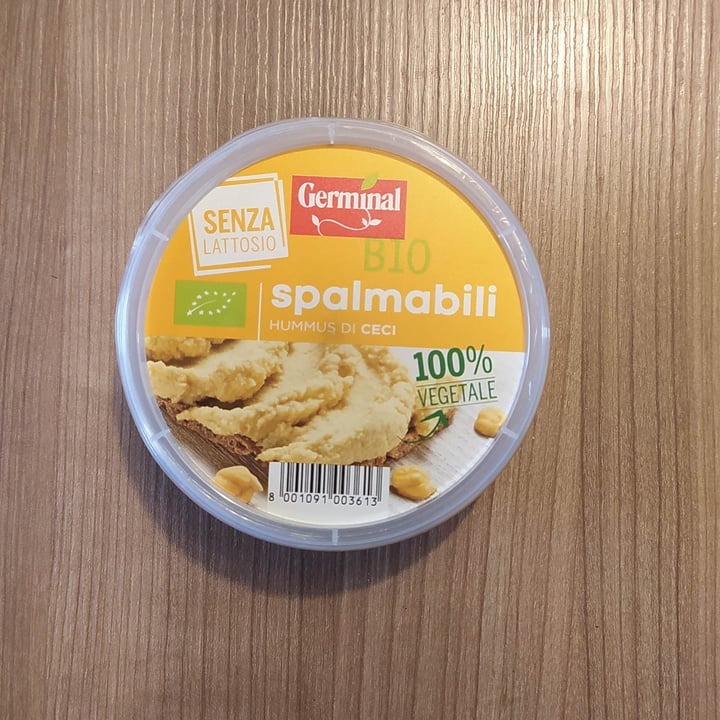 photo of Germinal Bio Hummus di ceci shared by @andreadrus on  02 Jan 2022 - review