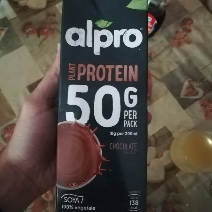 photo of Alpro Alpro 50 protein chocolate shared by @helello on  23 Aug 2022 - review