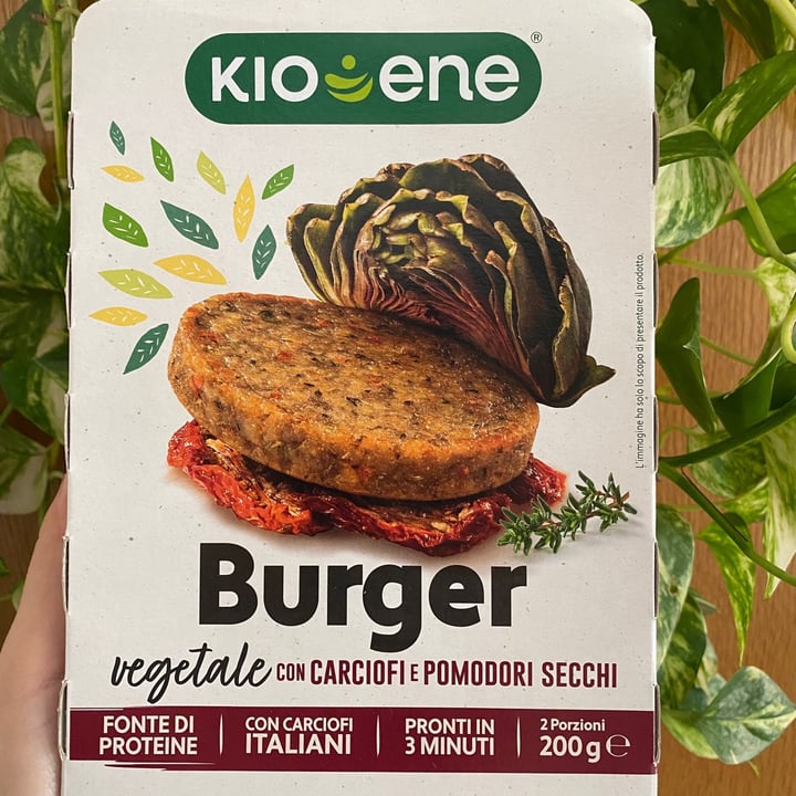 photo of Kioene Burger ai carciofi e pomodori secchi shared by @albivivi on  19 Aug 2022 - review