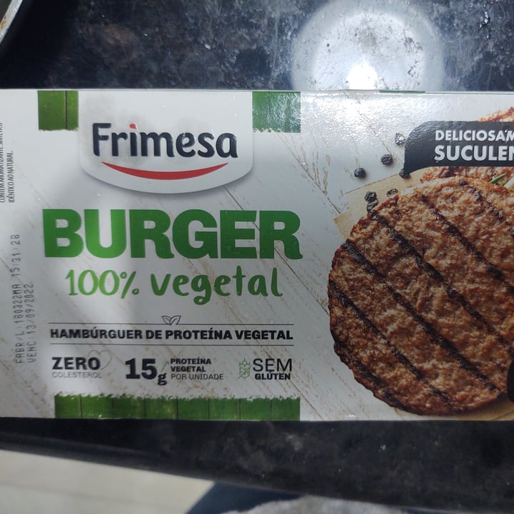 review photo of Frimesa Burger 100% Vegetal shared by @vanessakaniak on 22 Jul 2022 - review