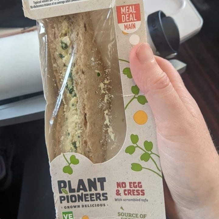 photo of Plant Pioneers No egg and cress sandwich shared by @amber99 on  24 Nov 2021 - review