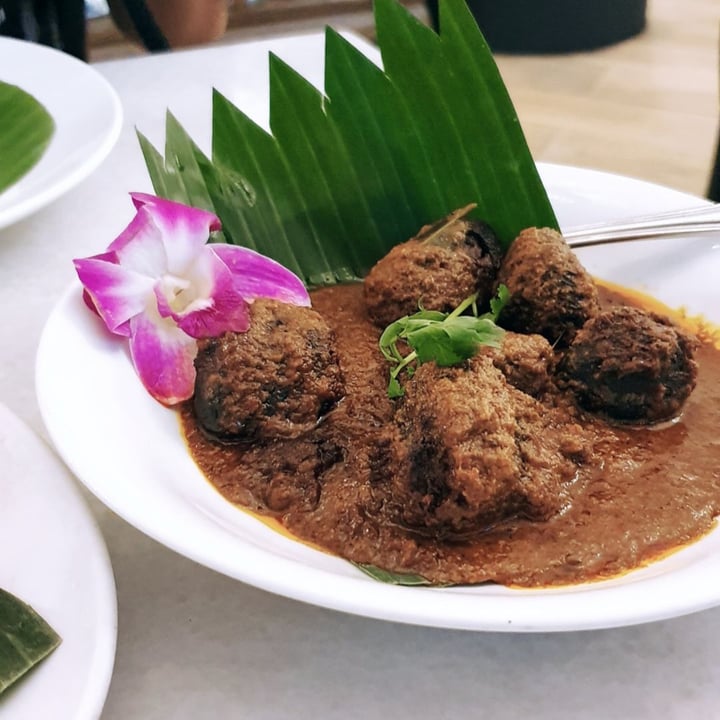 photo of The Peranakan Restaurant Singapore Vegetarian Buah Keluak shared by @plantsandthanku on  11 Feb 2020 - review