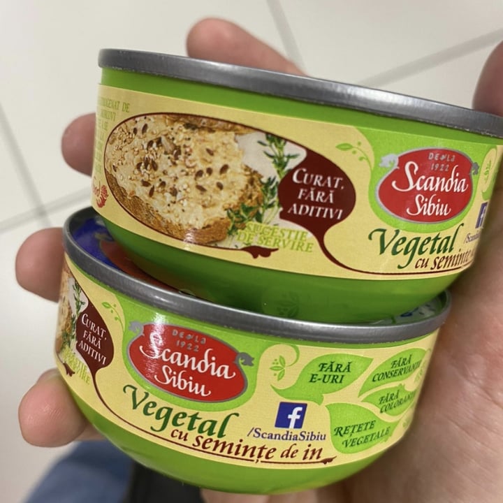 photo of Scandia sibiu vegan pate with flax seeds shared by @espe on  02 Dec 2021 - review