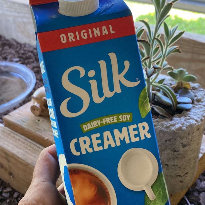 photo of Silk Original Soy Creamer shared by @oddmaninn on  12 May 2022 - review