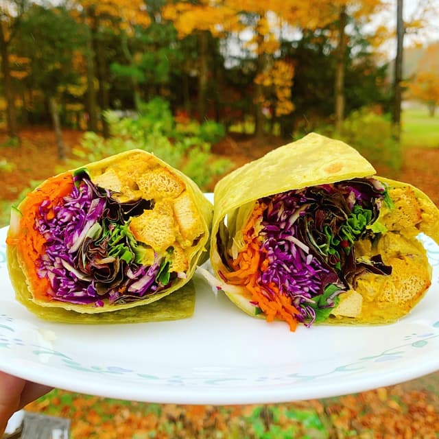 Photo of the dish “Mock Chick wrap”