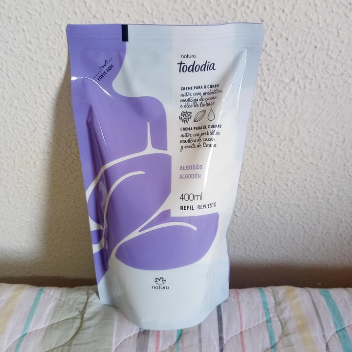 review photo of Natura Refil Creme Para o Corpo Algodao shared by @vivi-puga on 29 Oct 2022 - review