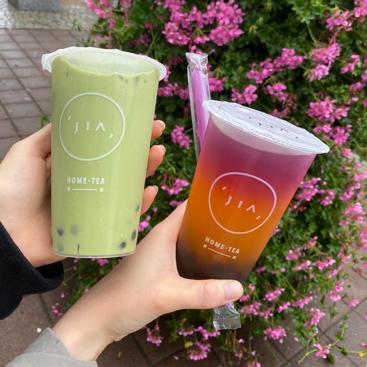 photo of Home Tea Jia Matcha Latte & Maracuja Blue Moon shared by @nicolex on  30 Jun 2021 - review