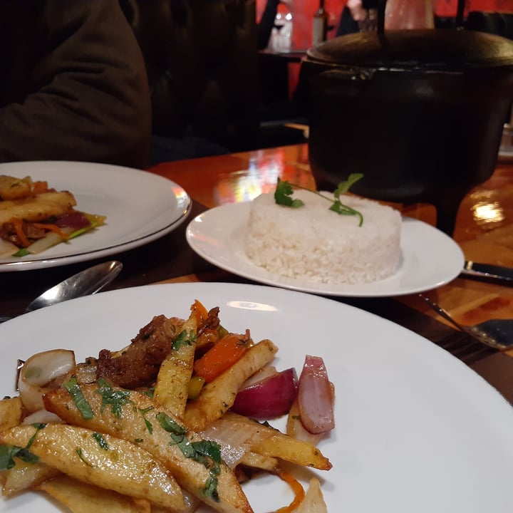review photo of Guille Veggie Lomo salteado (Seitán) shared by @lalaveg on 18 Jul 2021 - review