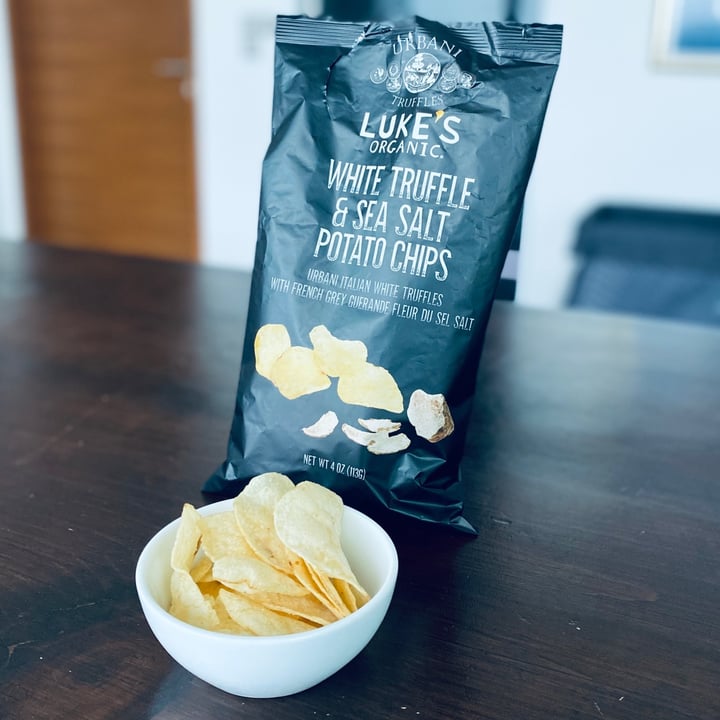 photo of Luke’s Organic White truffle and sea salt potato chips shared by @vikas on  18 Jun 2020 - review