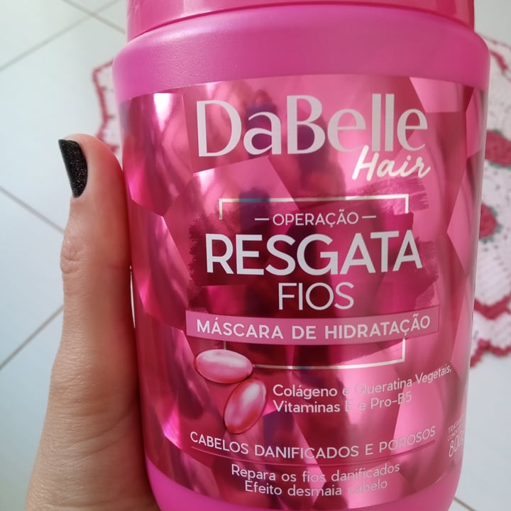 photo of DaBelle hair Máscara De Hidratação  Operação Resgata Fios shared by @rafaayruth on  16 Apr 2022 - review