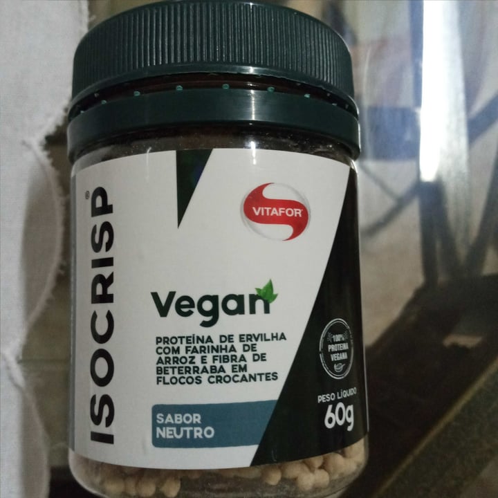 review photo of Vitafor Isocrisp Proteina de Ervilha shared by @sandramaximo on 10 Jul 2021 - review