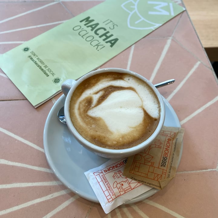 photo of Macha Café Cappuccino di Soia shared by @miriamvegan on  24 Jun 2022 - review