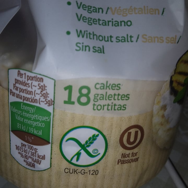 review photo of Kupiec Rice Cakes shared by @constanza0812 on 30 Jul 2021 - review