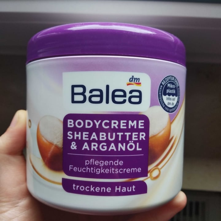 photo of Balea Bodycreme sheabutter & arganöl shared by @ylenia on  18 Apr 2021 - review